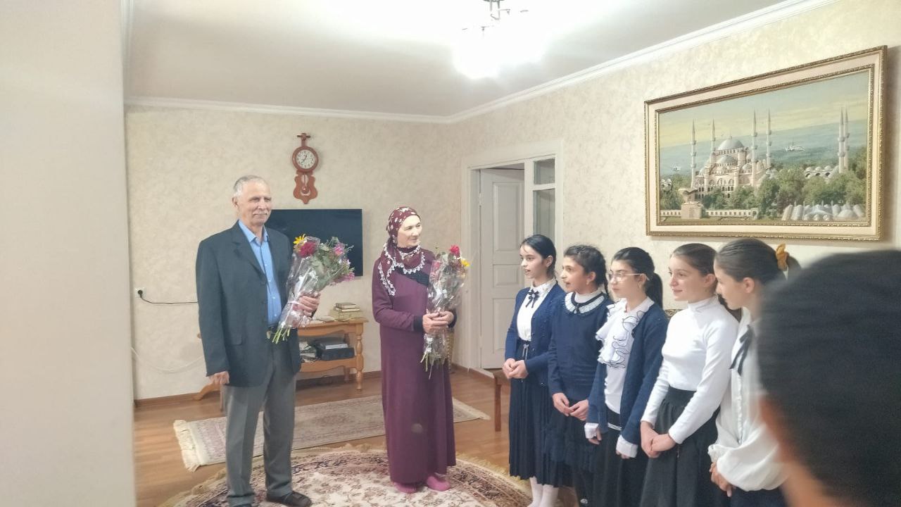 Встреча с ветеранами педагогического туда.